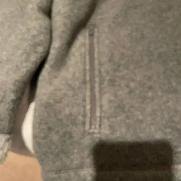 Disney Micky & Minnie Mouse Vintage Grey w sherpa fleece zippered jacket XL - Picture 7 of 11